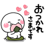 毎日使える♡最新の春敬語しろまるスタンプ