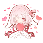 たれ耳うさぎのマカロン。