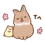 うさはむスタンプ✳︎