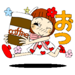 ひま子ちゃん５１ デカ文字で毎日挨拶３