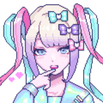 NEEDY GIRL OVERDOSEのスタンプ