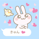 ふきだすうさぎのきもち＊ハートいっぱい＊