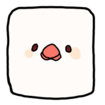 白文鳥スタンプ