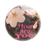 桜咲くあいさつ