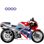 V4バイクのスポーツ車