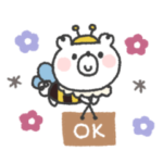 ミニくまさん◎春