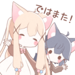 もふもふキツネの敬語スタンプ