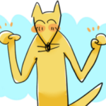 きちゅねちゃんのスタンプ