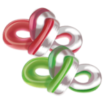 美しい和菓子のスタンプ