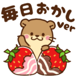 コツメカワウソ♡毎日つかえるお菓子