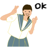 学校で使える日常会話 学生の毎日スタンプ