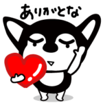 手を振る♪チワワのダブ。