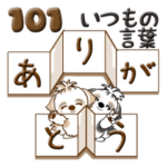 シーズー犬 101『いつもの言葉』