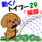 動く！トイプー２９「挨拶」