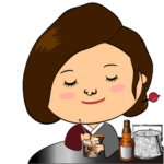 着物で接客する女性♡日常バージョン