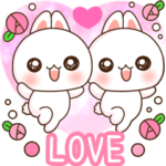 ❤️らぶうさ❤️ラブラブ❤️桃色大好き