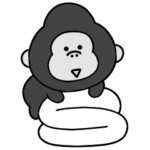 動くミニゴリラ
