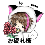 ホスにゃん＜カスタムスタンプ＞