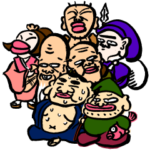 7人の小人ではないよ七福神だよ