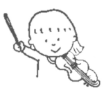 音楽家シリーズ！ヴァイオリン女の子