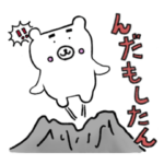 ゆる〜いしろくま