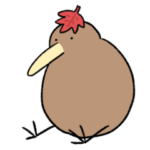 秋のゆるいキーウィ