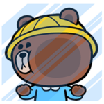 幼稚園児ブラウン＆サリー2（挨拶）