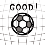 動く★サッカースタンプ 10番 くまーる