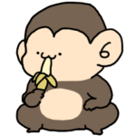 ちょっと腹立つサル