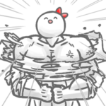 荒ぶる女性のためのスタンプ