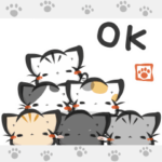 墨筆ねこ　集めました