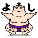 相撲取り「福ノ風」スタンプ