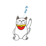 魔法使いのかわいい招き猫スタンプ第二弾