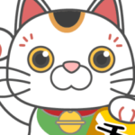 招き猫ちゃんスタンプ