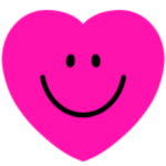 ♡スマイル×ハート×ピンク×ブラック♡
