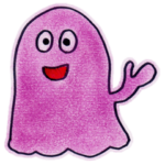 むらさきのおばけ君　英語版