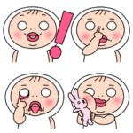 おしめちゃん 絵文字風