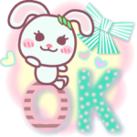 チョコうさの了解☆お返事セット