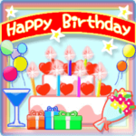 動く♥おめでとう♥お祝い♥お誕生日