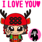 ▶動くスタンプ★真田幸丸