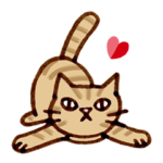 茶トラ ネコちゃんの気持ちと挨拶！