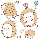 ころころハリネズミ6 丁寧ことば