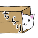 箱入りねこさんの日常スタンプ
