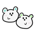 双子くまの日常会話スタンプ♡敬語付き