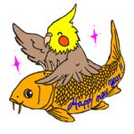 ツキミとキンタ　　正月編