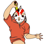 テニスプレーヤーにしきごい