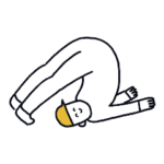 ピースフルなイエローキャップおじさん