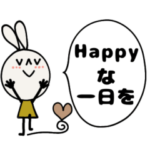 mottoのvうさぎ♡ 挨拶