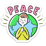 PEACEスタンプ