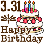 動く☆3月17日〜31日のお誕生日お祝い